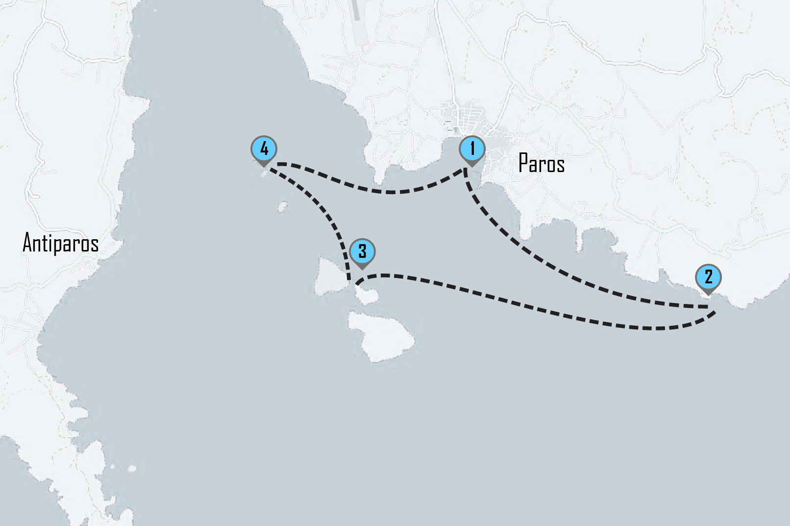 Small Cyclades cruise Paros - Iraklia – Schinousa – Koufonisia