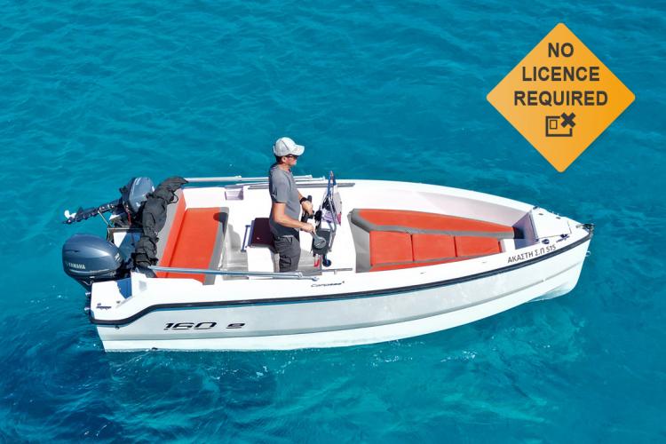 rent a boat license free in Paros