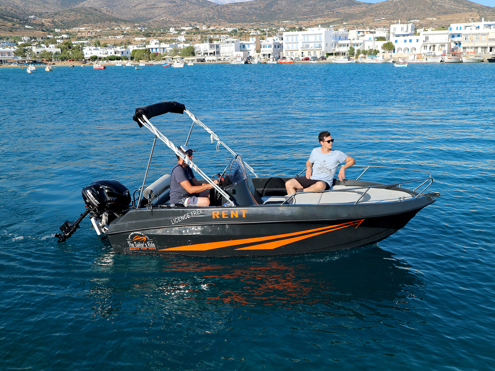 Explore Paros' hidden treasures by boat - a unique experience