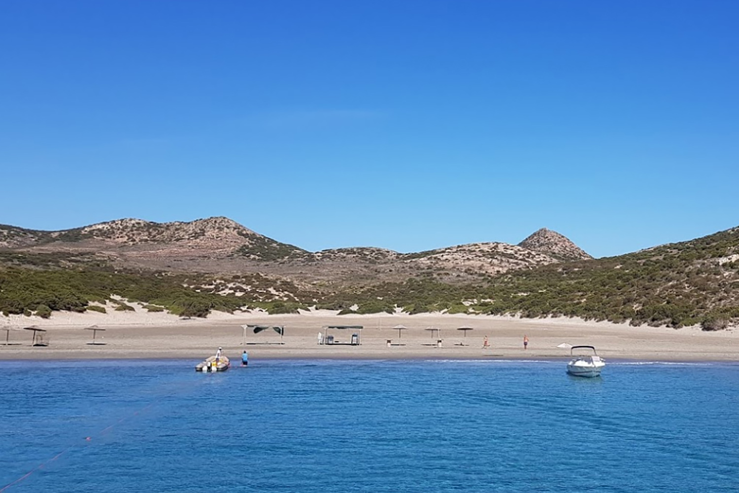 Livadi beach at Despotiko