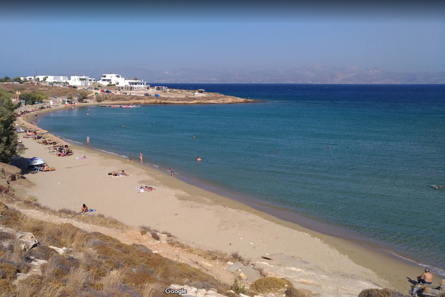 Punda beach Paros boat rental service - Experience the island's turquoise waters in style