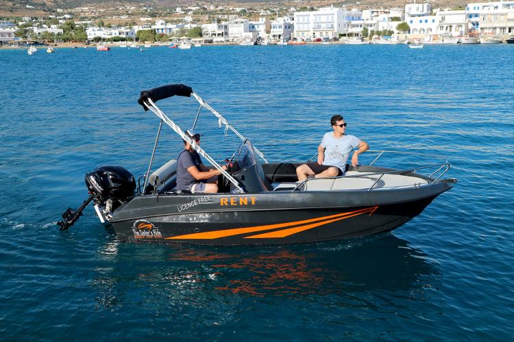 Explore Paros' hidden treasures by boat - a unique experience