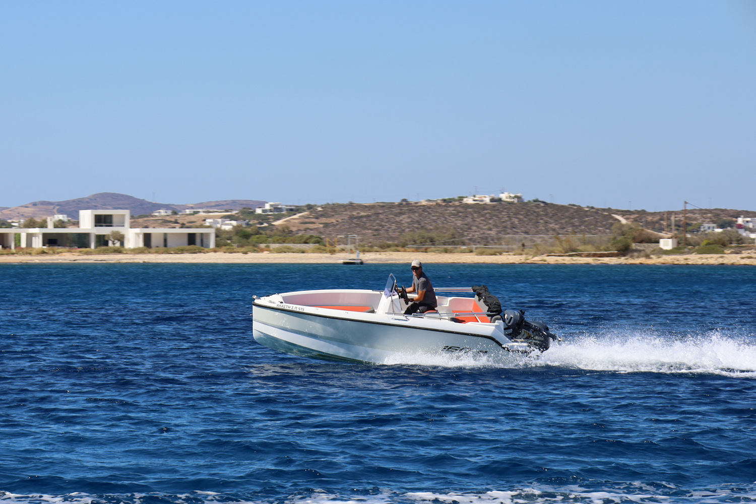 Paros sea boat rental