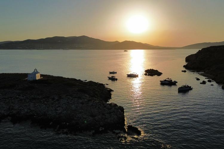 sunset at Antiparos