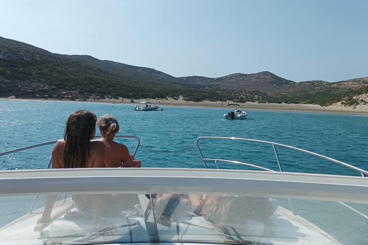 on board of a luxury yacht
